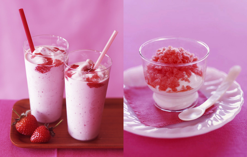 Bon Appetit Magazine Milkshake and Dessert Spread 