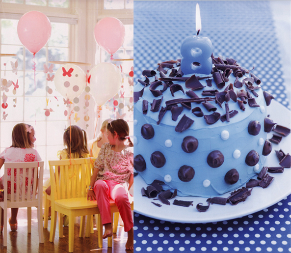 Williams Sonoma Kids Birthday Party Book Butterfly Balloon Birthday Party Musical Chairs and Williams Sonoma Kids Birthday Party Book Polka Dot Birthday Cake