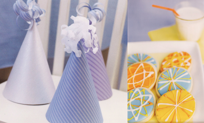 Williams Sonoma Kids Birthday Party Book Party Hats and Williams Sonoma Kids Birthday Party Book Birthday Cookies