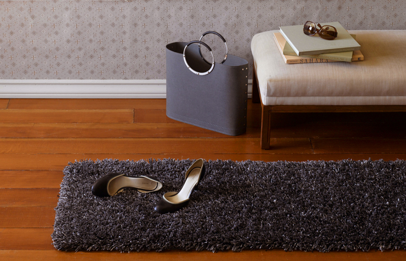 Target Grey Shag Runner Rug
